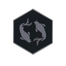 Hexagon PVC Patch Zodiac Sign Pisces