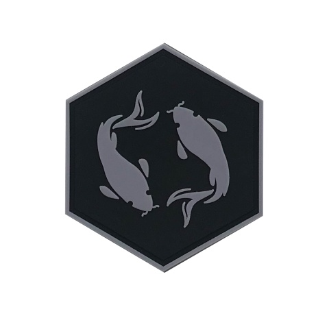 Hexagon PVC Patch Zodiac Sign Pisces