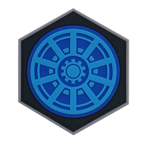 Hexagon PVC Patch Old Arc Reactor