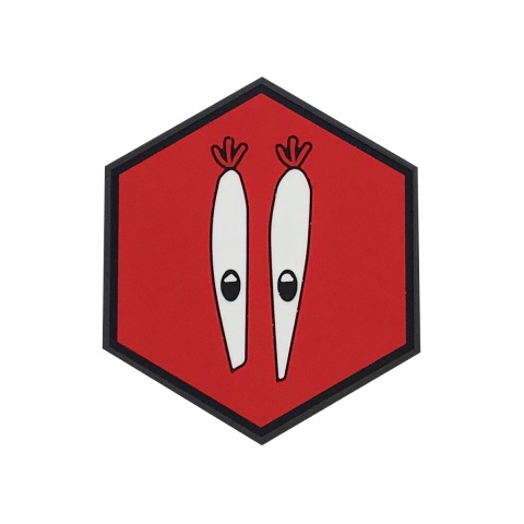 Hexagon PVC Patch Mr. Krabs Peeker Eyes