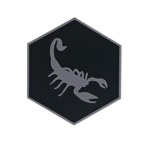 Hexgonal PVC Patch Zodiac Signs Scorpio