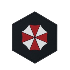 Hexagon PVC Patch Resident Evil Umbrella Corporation