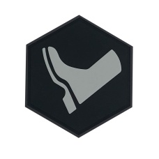 Hexagon PVC Patch Boot Kick