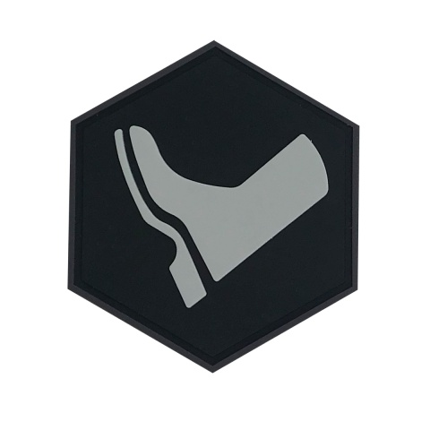 Hexagon PVC Patch Boot Kick