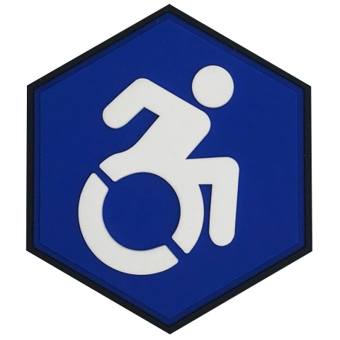 Hexagon PVC Patch Wheel Chair Racer