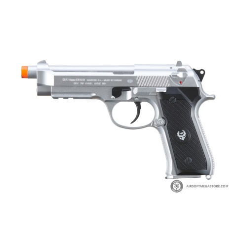 HFC Metal M9 Green Gas Powered Airsoft Pistol (Color: Silver)