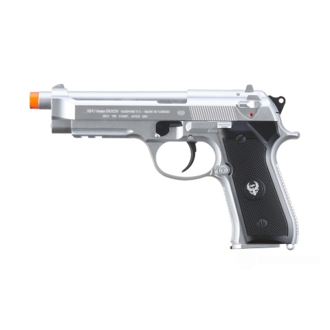 HFC Metal M9 Green Gas Powered Airsoft Pistol (Color: Silver)