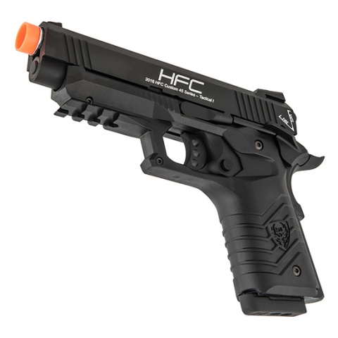 HFC HG-171 Tactical 1911 Gas Blowback Pistol - BLACK