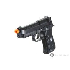 HFC Metal M9 Green Gas Blowback Airsoft Pistol (Color: Black)
