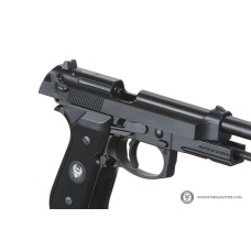 HFC Metal M9 Green Gas Blowback Airsoft Pistol (Color: Black)