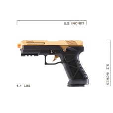 HFC HG-282ASSB Tactical Gas Blowback Pistol