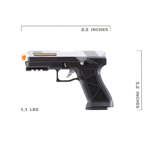 HFC HG-282ASB Tactical Gas Blowback Pistol  - DISCONTINUED