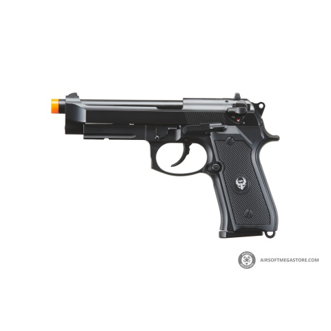 HFC Metal M9 Full-Automatic Green Gas Blowback Airsoft Pistol - (Black)