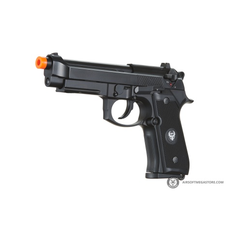 HFC Metal M9 Full-Automatic Green Gas Blowback Airsoft Pistol - (Black)
