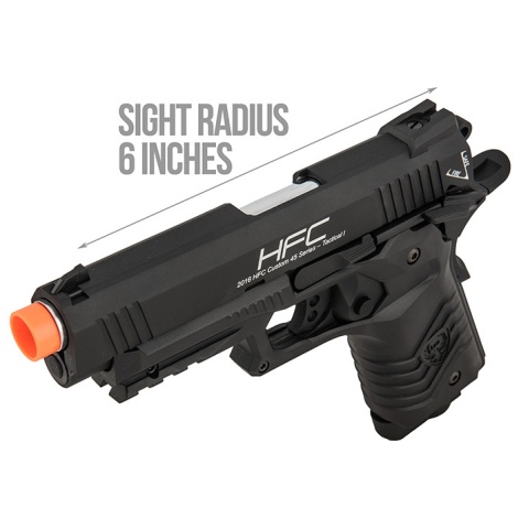 HFC HG-171 Tactical 1911 CO2 Blowback Pistol - BLACK