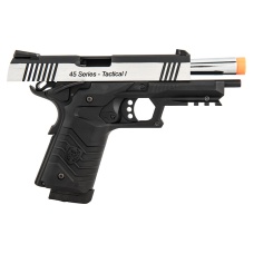 HFC HG-171 Tactical 1911 CO2 Blowback Pistol - BLACK/SILVER