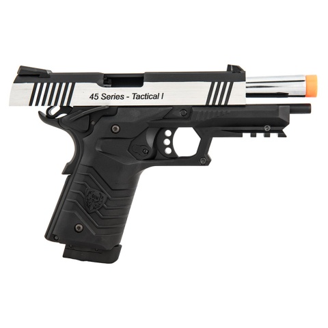 HFC HG-171 Tactical 1911 CO2 Blowback Pistol - BLACK/SILVER
