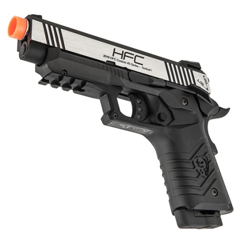 HFC HG-171 Tactical 1911 CO2 Blowback Pistol - BLACK/SILVER