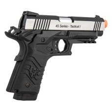 HFC HG-171 Tactical 1911 CO2 Blowback Pistol - BLACK/SILVER