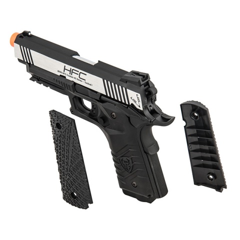 HFC HG-171 Tactical 1911 CO2 Blowback Pistol - BLACK/SILVER
