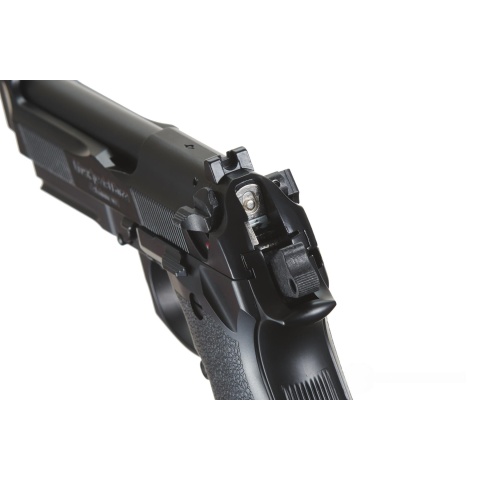 HFC Metal M190 Co2 Gas Blowback Airsoft Pistol with Compensator (Color: Black)