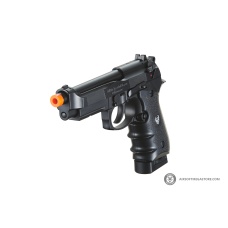 HFC Metal M190 Co2 Gas Blowback Airsoft Pistol with Compensator (Color: Black)