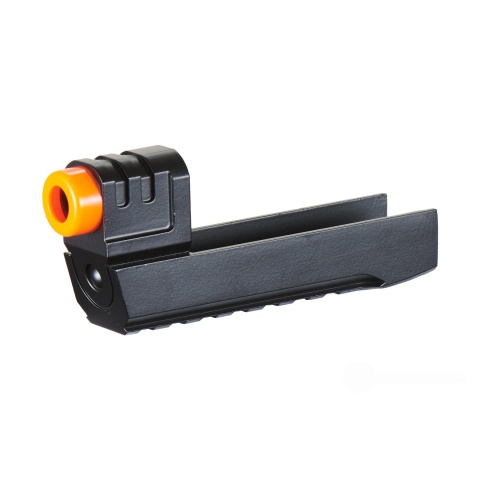 HFC Metal M190 Co2 Gas Blowback Airsoft Pistol with Compensator (Color: Black)