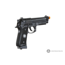 HFC Metal M9 Co2 Semi-Auto Gas Blowback Airsoft Pistol - (Black)