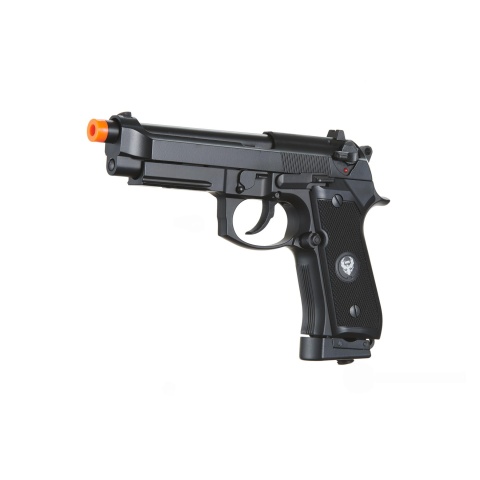 HFC Metal M9 Co2 Semi-Auto Gas Blowback Airsoft Pistol - (Black)