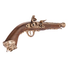 HFC Flintlock Pirate CO2 Airsoft Pistol (Color: Gold)
