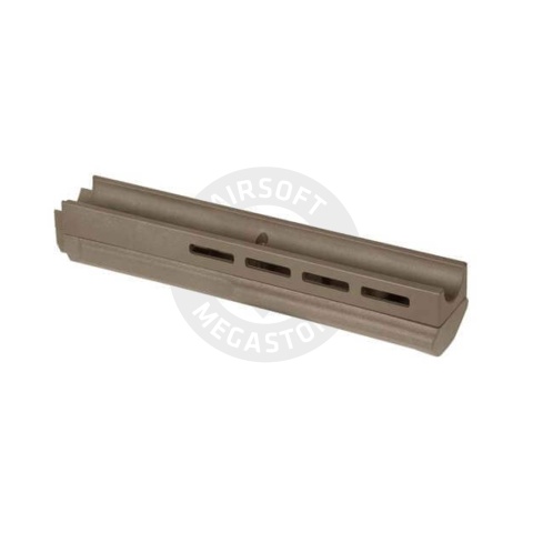 Elite Force Polymer M-LOK Hand Guard for Amoeba Striker S2 Airsoft Sniper Rifles (Color: Desert Tan)