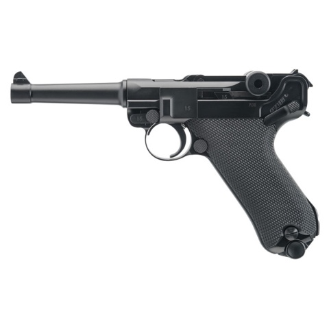 Umarex Legends Luger P08 Gas Blowback .177 Caliber Airgun (Color: Black)