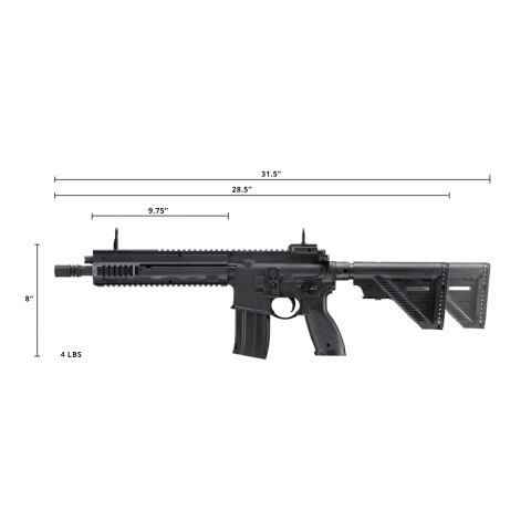 H&K 416 .177 Caliber BB Gun Air Rifle (Color: Black)