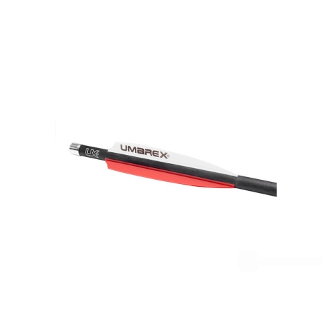 Umarex AirSaber Air Archery Carbon Fiber Airgun Arrows with Field Tips (Pack of 6)