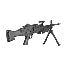 Elite Force H&K Licensed MG4 Airsoft AEG Light Machine Gun (Color: Black)