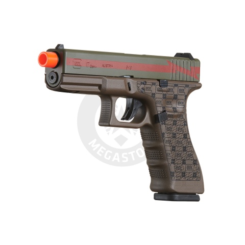 Elite Force Licensed Gen 4 Glock-17 Gas Blowback Airsoft Pistol (Cerakote Color: Luxury)