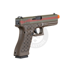 Elite Force Licensed Gen 4 Glock-17 Gas Blowback Airsoft Pistol (Cerakote Color: Luxury)