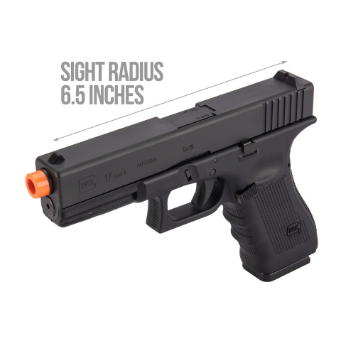 Elite Force Licensed Glock 17 Gen 4 CO2 Blowback Airsoft Pistol - BLACK