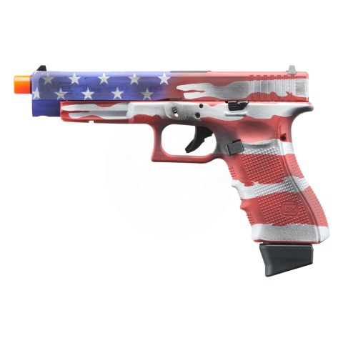 Elite Force Fully Licensed Deluxe Glock 34 Gen 4 CO2 GBB Airsoft Pistol (Cerakote Color: Old Glory)