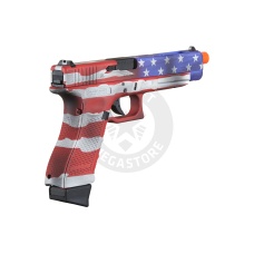 Elite Force Fully Licensed Deluxe Glock 34 Gen 4 CO2 GBB Airsoft Pistol (Cerakote Color: Old Glory)