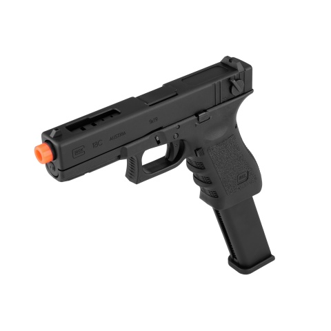 Elite Force Licensed GLOCK 18C GEN3 - Gas Blowback [Semi/Full-Auto] - Black (w/Extended Mag)