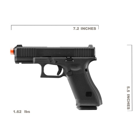 Umarex Elite Force Glock 45 Gen 5 Gas Blowback Airsoft Pistol (Color: Black)