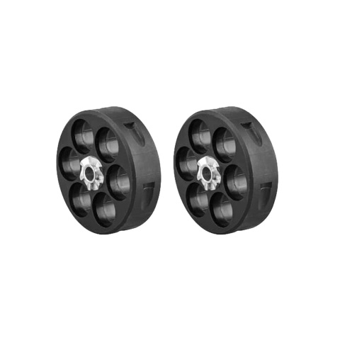 Umarex T4E TR50 6 Round .50 Caliber Paintball Magazine (Pack of 2, Color: Black)