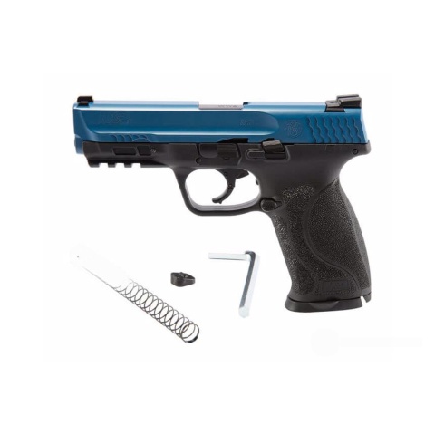 Umarex T4E S&W M&P9 M2.0 LE .43 Cal Co2 Paintball Marker (Color: Black & Blue)