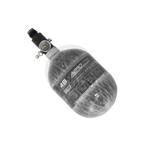 HK Army Aerolite Carbon Fiber Tank - 48ci/4000psi - Clear Carbon