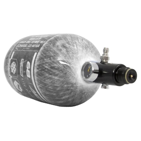 HK Army Aerolite Carbon Fiber Tank 68Ci / 4500 PSI (Color: Clear)