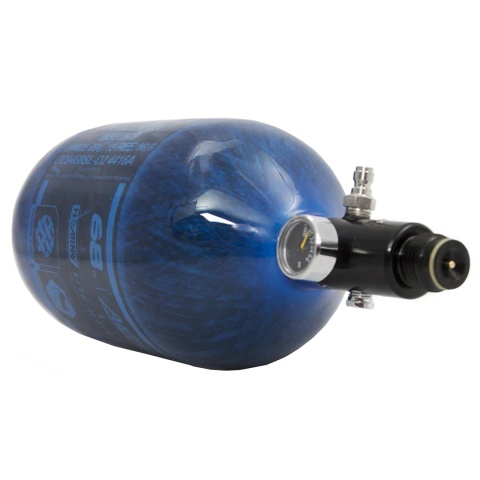 HK Army Aerolite Carbon Fiber Tank 68Ci / 4500 PSI (Color: Blue)