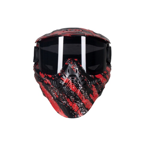 HK Army HSTL Goggle - Fracture Black/Red