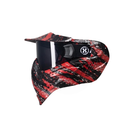 HK Army HSTL Goggle - Fracture Black/Red