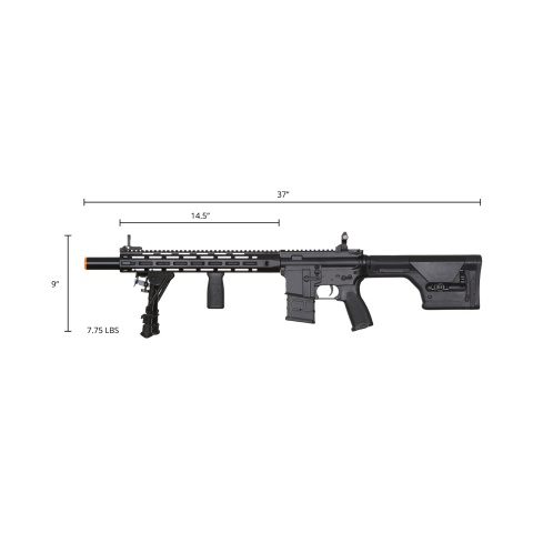 Atlas Custom Works Specialized DMR Airsoft AEG Sniper Rifle w/ M-LOK Handguard (Color: Black)